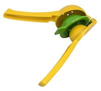 VB VIN BOUQUET FIK 476 Exprimidor Manual 2 en 1 para Limones y Naranjas, Acero Inoxidable, Amarillo, Verde