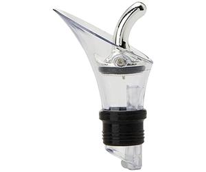 Vin Bouquet FIT 004 - Tapón & escanciador 2 en 1, Vertedor Vino, Antigoteo