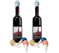 Vin Bouquet FIT 437 - Tapón cerámica Calavera (Paquete de 2)