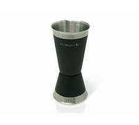 Vin Bouquet Vasito/Jigger 25/50 Ruber, Negro, 10 x 4.5 x 4.5 cm
