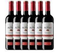 Viña Albali Tempranillo Crianza Tinto D.O. Valdepeñas Vino - Paquete de 6 x 750 ml - Total: 4500 ml