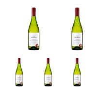 Viña Albali Vino Verdejo Sauvignon Blanc - 750 ml (Paquete de 5)