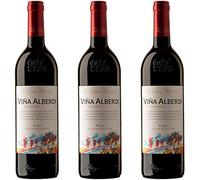 Viña Alberdi Vino Tinto - 3 botellas x 750ml - total: 2250 ml