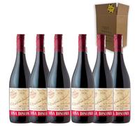 Viña Bosconia Reserva - Ideal para Maridar con Carne y Comida Mediterránea - Pack 6 Botellas 75cl