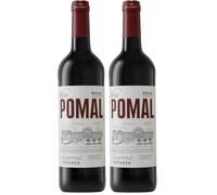 VIÑA POMAL Crianza, Vino Tinto DO Rioja, 100 por 100 Tempranillo, 75 cl (Paquete de 2)