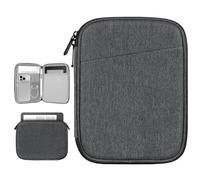 Vinabilia 6-7 Pulgadas Funda Bolsa Protectora para 6" Kindle, 7" Kindle Paperwhite/Colorsoft Signature Edition, 7" Kobo Libra Colour eReader, 6" Kobo Clara BW/Colour E-Reader, Gris Oscuro