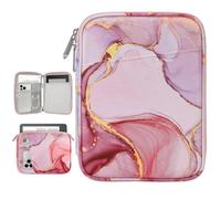 Vinabilia 6-7 Pulgadas Funda Bolsa Protectora para 6" Kindle, 7" Kindle Paperwhite/Colorsoft Signature Edition, 7" Kobo Libra Colour eReader, 6" Kobo Clara BW/Colour E-Reader, Rosa Nublado