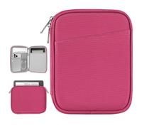 Vinabilia 6-7 Pulgadas Funda Bolsa Protectora para 6" Kindle, 7" Kindle Paperwhite/Colorsoft Signature Edition, 7" Kobo Libra Colour eReader, 6" Kobo Clara BW/Colour E-Reader, Frambuesa