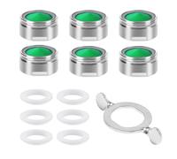 Vinabo Aireador Grifo M24, 6 Filtros para Lavabo y Cocina