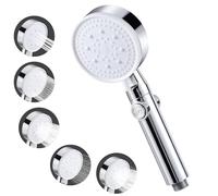 Vinabo Cabezal de Ducha 5 Chorros, Ducha de Mano Universal G1/2
