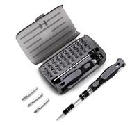 Vinabo Kit de destornilladores de precisión 32 en 1 - Juego de herramientas magnéticos Kit reparación de electrónica de bricolaje para PC, Tablet, Laptop,Gafas,Reloj, Smartphone