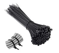 Vinabo Plástico para cableado, bridas de nailon para cables, 100 x 2,5 mm, 110 unidades, negro