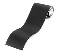 Vinabo Polipiel Adhesiva para Tapizar 10x160 cm, Cuero Adhesivo para Tapizar, Cuero Adhesivo de PU, Adhesivos para Tejidos para Sofá, Asiento de Coche, Tapicería, Muebles, Chaquetas-Negro