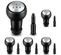 Vinabo Pomos de Palanca de Cambios, 5 Marchas Palanca de Velocidad de Coche para Peugeot 106 107 205 206 306 406 307 308 3008/CITROEN Picasso Saxo C1 C2 C4 (Paquete de 5)