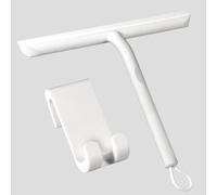 Vinabo Rasquetas Limpiacristales para Ducha de Silicona con Soporte