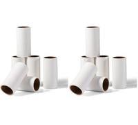 Vinabo Rollo Adhesivo para Recambios de Ropa 6 Rollos,Total 360 Hojas Rollo de Pelo Mascotas Muy Pegajoso,Recambio de Cepillo de Pelo Antimascotas para Ropa,Cama,Alfombra,Pelo de Mascotas Gatos/Perros
