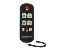 VINABTY A-TV10 Universal Mando a Distancia Aptos para WP-U1434LA TV Fonction de recherche automatique pour Les Seniors