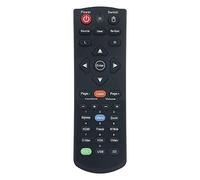 VINABTY BR-5046L Mando a Distancia de Repuesto Aptos para Optoma H300 W501 EH501 X501 DH1011 DH30B EH300 HD25 HD30B IR1305L Home Theater System DLP Projector-Black