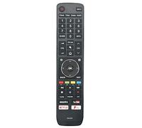 VINABTY Control Remoto EN3G39 reemplazado por Hisense UHD 4K TV H49N5500 H43A6250UK H50A6200 H50A6200UK H50A6250UK H55A6200 H55A6250UK H65A6200 H65A6200UK con Netflix F-Play Youtube Buttons