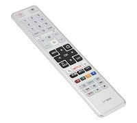 VINABTY CT-8054 WHITE Reemplazar Control remoto Apto para Toshiba Smart Full HDTV 24W3663DG 24W3753DG 28W3763DG 32L3763DG 32W3763DG 43L3663DG 43L3763DG 48L3663DG 55L3663DG 55L3763DG