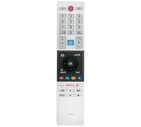 VINABTY CT-8533 Mando a Distancia de Repuesto para Toshiba TV 32LL3C63DB 43LK3C63DB 24WK3A63DB 24WK3C63DAY 32WK3C63DAY 43L2863DB 43T6863DB 43V5863DB 32W3864DB 32W2863DB 40L2863DB