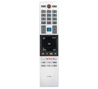 VINABTY CT-8541 RC42150P 30101774 Control Remoto reemplazado para Toshiba 4K UHD HDR TV con Botones Freeview Netflix 28W3863DB 32D2863DB 32D3862DB 32D3863DB 43T6863DB 49U7863DB