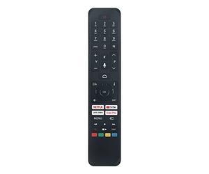 VINABTY D40F550X2CW RC45160 CT-8563 Sustitución del Mando a Distancia por Voz Apto para Panasonic 2K Android TV 30108047 Sub RM-C3601 30115444 LT-58VA6955 CT-8563 R/C 45160 CT-8562 CT-8555