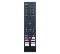 VINABTY ERF3A80 Reemplazo de Mandos a Distancia por Voz para Hisense 4K UHD TV 43A6G 50A6G 55A6G 60A6G 65A6G 70A6G 75A6G 75A6GTUK 65A6GTUK 55A6GTUK ERF3A80 55A7GQ 55A7GQTUK 65A70GQ 65A70GQTUK