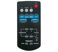 VINABTY FSR60 WY57800 Mando a Distancia de Repuesto para Yamaha Soundbar YFSR60 YAS-101 YAS-101Bl ATS-1010 YAS101Bl YAS-201 ATS-201 YAS-201BL YAS-CU201 WY57800 FSR62 ZC94940 ATS1010 YAS101BL