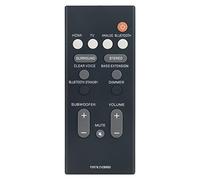 VINABTY FSR78 ZV28960 Mando a Distancia de Repuesto aplicable para Yamaha Front Surround System ATS-1060 ATS-1070 ATS-2070 YAS-106 YAS-107 YAS-207 YAS-CU207 NS-WSW42 YAS-108 ATS-1080 YAS-408