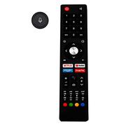 VINABTY GCBLTV02ADBBT Reemplazo de Mandos a Distancia por Voz para Changhong ChiQ Saba SYINIX Smart TV L32H7S L40H7A L50H7A U55IP7UHD U58H7A U65H7S GCBLTV02 ADBBT U43H7A U50H7A