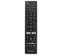 VINABTY GCBLTV6EA-C4 Control Remoto de Repuesto Adecuado para CHIQ TV U75G8 U58E7 U70G8 U65G6 L43G5 U55G7 U55G6 U58G5500 U50G6 U50G9