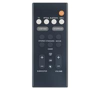 VINABTY Mando a Distancia de Repuesto Aptos para Yamaha Sound Bar SR-B20A SR-C20A SR-B20ABL ATS-C200 SR-C20ABL VDQ7630