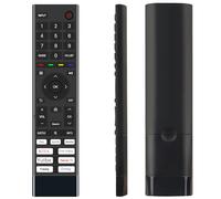 VINABTY Mando a distancia de repuesto CT-8575 RC45261 para Toshiba 43QV2F63DB 43UV2F53DB 50QV2F63DB 55UV2F53DB 75UV2F53DB 65UV2F53DBU 55QV2F63DB 65QV2F63DB 3DB 500. UV2F53DB 65UV2F53DB 43UV2F53DBU