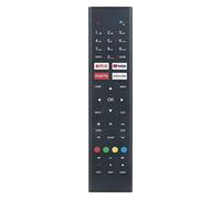 VINABTY Mando a distancia de voz de repuesto para RCA Android Smart TV RS24H1-UK iRS32H1 RS32F3-UK RS43F3-UK RS50F3-UK RS24H1 RS32F3 RS43F3 RS50F3 RS43F4 RAQ55UN1 RAQ50UN1 RAQ433 1 unidad