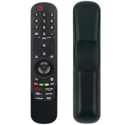 VINABTY MR24GA Mandos a Distancia por Voz de Repuesto Aptos para LG MR22GN MR22GA Smart OLED QNED Nano TV Models 43NANO766QA 50NANO766QA 55NANO766QA 60UQ81006LB 65NANO766QA 75NANO816QA 43NANO769QA