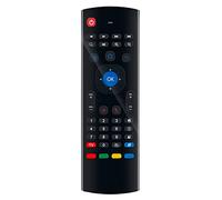 VINABTY MX3 2,4G Control Remoto infrarrojo inalámbrico con Teclado Apto para Android Smart TV Box IPTV HTPC Mini PC Windows iOS Mac Xbox