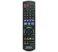 VINABTY N2QAYB000338 N2QAYB000344 Reemplazo del Control Remoto para PANASONIC DMR-XW350 DMR-XW450 DMR-BS850EG DMR-BS750EG DMR-BW750EFK DMR-BW850EFK DMRXW350 DMRXW450 DMRES750EGB340 Sub N2QAYB000340