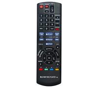 VINABTY N2QAYB000575 Mando a Distancia de Repuesto para Panasonic BLU-Ray Disc DVD Player DMP-BD75 DMP-MS10 DMP-BDT210 DMP-BDT310 DMP-BD755P DMP-BD75P DMP-BD75PC N2QAYB000574 N2QAYB000883