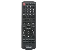 VINABTY N2QAYB000640 Reemplazar el Control Remoto Apto para PANASONIC Micro HiFi System SC-HC25 SA-PM500DBEB SC-AKX14 SC-PMX5 SC-PM500 SA-PM500EG-K SA-PM500EG-S SA-PM500EP-K SA-PM500GA-K