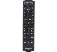 VINABTY N2QAYB000830 Mando a Distancia de Repuesto para TV LCD Panasonic TH-LR32E6 TH-LR42E6 TX-L24X6B TX-L24XW6 TX-L32E6B TX-L32E6E TX-L32E6Y TX-L32EF62 TX-L32EN63 TX-L32ES61 Sub N2QAYB000842