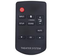 VINABTY N2QAYC000121 Mando a Distancia de Repuesto para Panasonic Sound Bar SC-ALL30 SC-ALL70 SC-HTE80 SU-HTB385 SC-HTB580 SC-HTB685 SC-HTB690 SC-HTB880 SC-HTE180 SC-HTE200 Sub N2QAYC000098