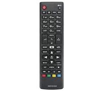 Vinabty Nuevo AKB74915324 Control Remoto Mandos a Distancia para LG TV 433mhz mando a Distancia Televisión TV Negro reemplazo