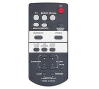 VINABTY Nuevo FSR66 ZJ78750 Mando a Distancia de Repuesto FSR66-ZJ78750 Soundbars Reemplace Control Remoto para Yamaha Soundbars FSR66 ZJ78750 YAS-103 ATS-1030 fsr66 zj78750 ats-1030 yas-103 YAS-93