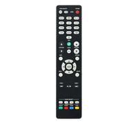 VINABTY Nuevo RC-1244 RC1244 Mando a Distancia de Repuesto para DENON 8K Ultra HD AV A/V Surround Receiver AVR-S760H AVRS760H AVR-X1700H AVRX1700H Remote Controller