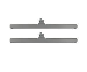 VINABTY Patas de soporte de base para TV, patas de soporte de TV, soporte de pie de pedestal de base de TV, patas de repuesto para soporte de TV HISENSE LZ750000L13CAC 75U6H