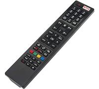 VINABTY RC4848F Mando a Distancia de Repuesto para Hitachi TV 50HK6T74U 49HK6T74U 24HB1J65U 32HB6T61U 40HBT42A 43HB6T62H 32HB6J61U 43HBT42A for JVC RC-4848F LT-40C860 LT40C860 for Polaroid P55FS0756A