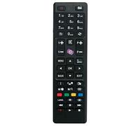 VINABTY RC4875 Control Remoto reemplazado para Telefunken JVC Bush Logik 30087730 RC4870 DLED32165HD DLED32265DVDT2S LED2213