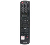 VINABTY Reemplazo del Control Remoto EN2X27HS Compatible con Hisense H43M300 H50M3300 H49M2600 H50N5300 H55N5300 Televisores LCD LED con Netflix Youtube wuaki.TV Buttons