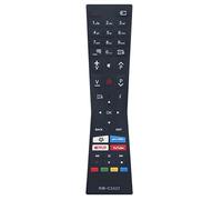 VINABTY RM-C3337 Mando a Distancia de Repuesto para JVC TV RC43100P LT-40V5020 LT-43V55LFA LT-43V67LUA LT-43VF52M LT-49V87LUA LT-49VU63L LT-50V67LUA LT-55V87LUA LT-65V87LUA LT-32V55LFA